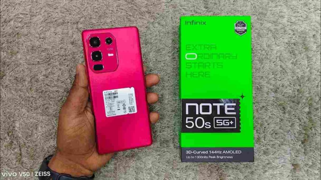 infinix note 50s 5g+