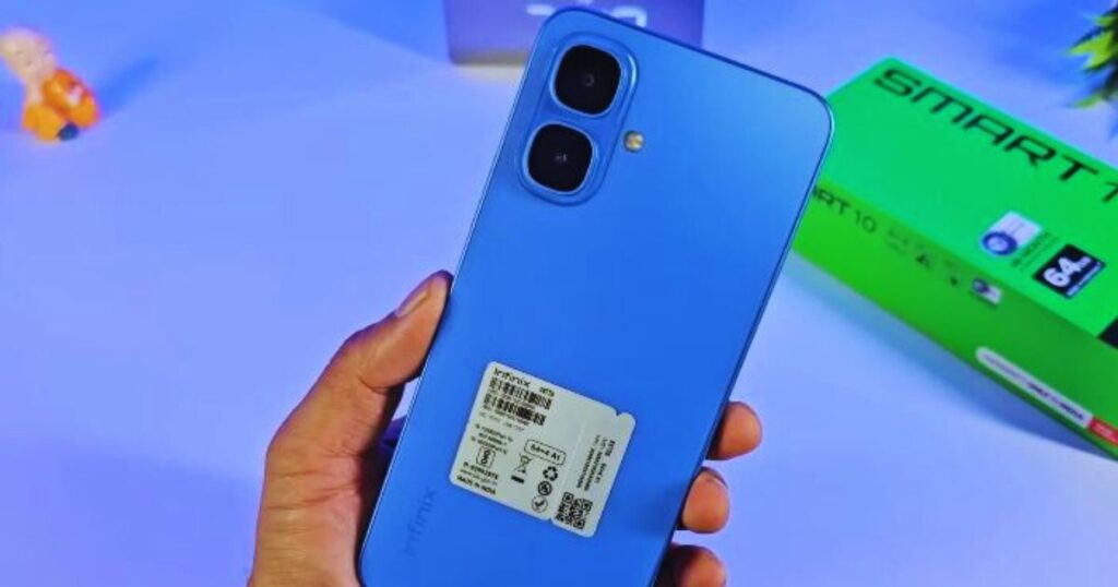"₹6499 हजार में लॉन्च Infinix Smart 10 – प्रीमियम लुक्स और 5000mAh दमदार बैटरी गरीबों का बेस्ट बजट फोन"