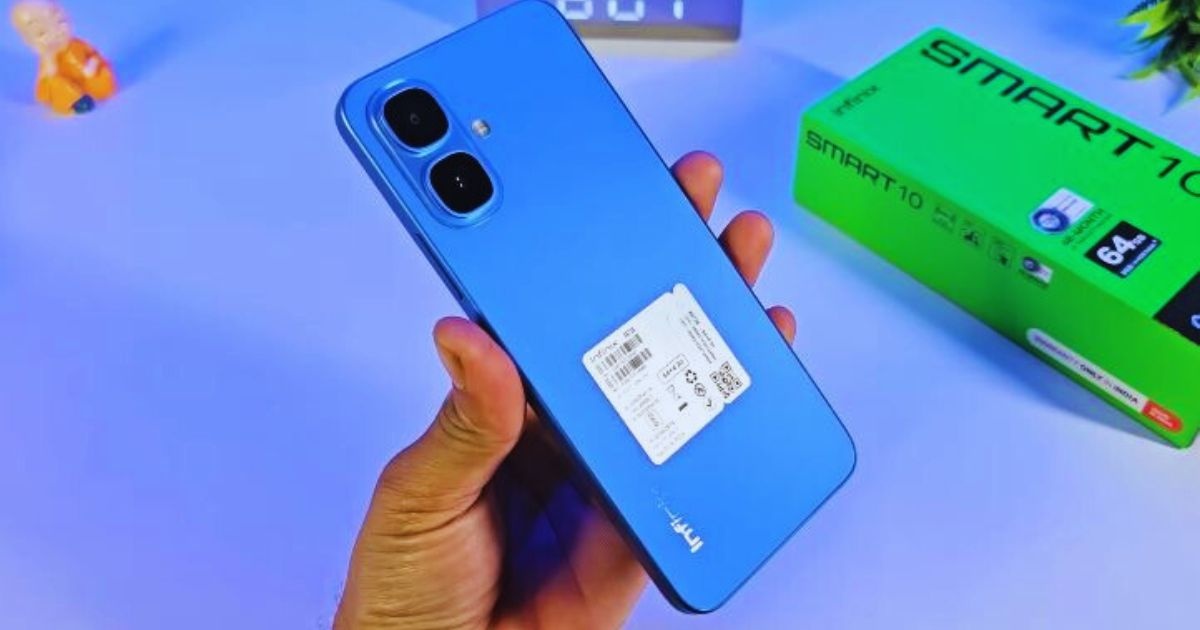 "₹6499 हजार में लॉन्च Infinix Smart 10 – प्रीमियम लुक्स और 5000mAh दमदार बैटरी गरीबों का बेस्ट बजट फोन"